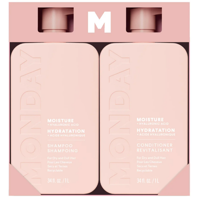 MONDAY Shampoo and Conditioner, 2 x 1 L