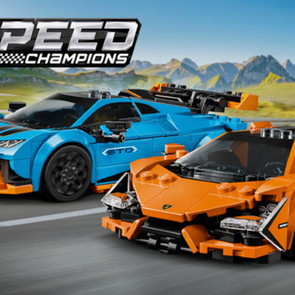 LEGO Speed Champions: Lamborghini Revuelto & Huracán STO 77238