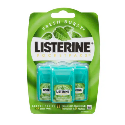 Listerine - Pocket Pack - Freshburst 3-24packs