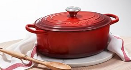 Le Creuset Oval Dutch Oven, 7.5 L (7.9 qt.) RED