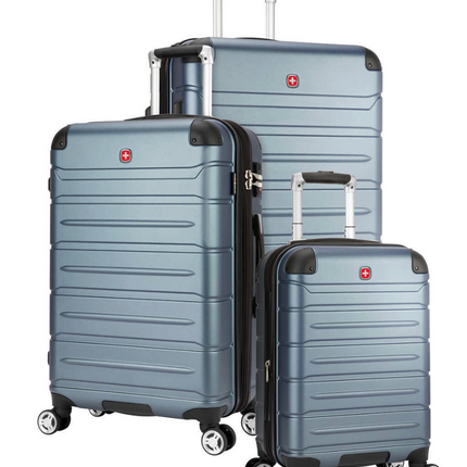 Swissgear Wenger 3-piece Spinner Luggage Set Used