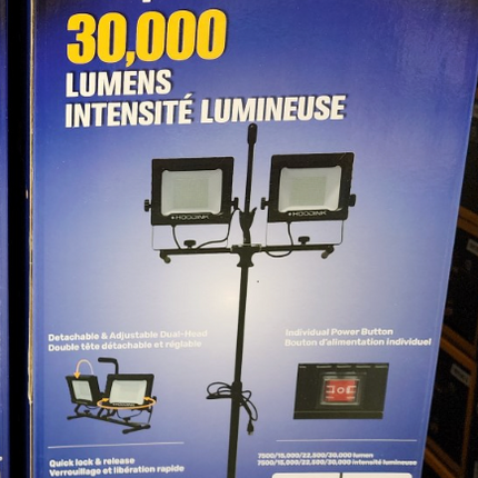 Hoodink LED Work Light 30,000 L USED