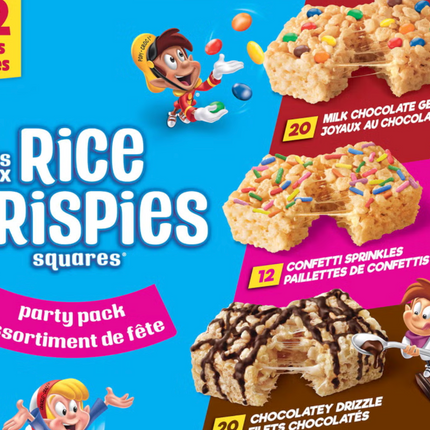 Rice Krispies Squares Bars Party Pack, 1.1 kg