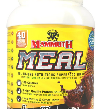 Mammoth Meal Chocolate Fudge Brownie, 1.05 kg