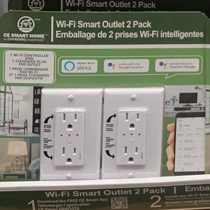 Ce Smart Homes Wi-Fi Smart Outlet Missing One