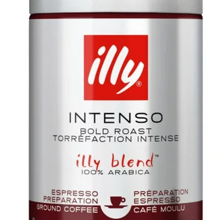 Illy Dark Intenso Bold Roast Coffee 250g