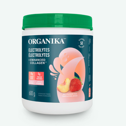 Organika Electrolytes Strawberry Peach 600 g