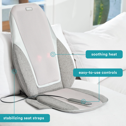 Homedics Shiatsu + Kneading & Vibration Massage Cushion with Heat