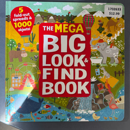The Mega Book Look & Find Kids Book