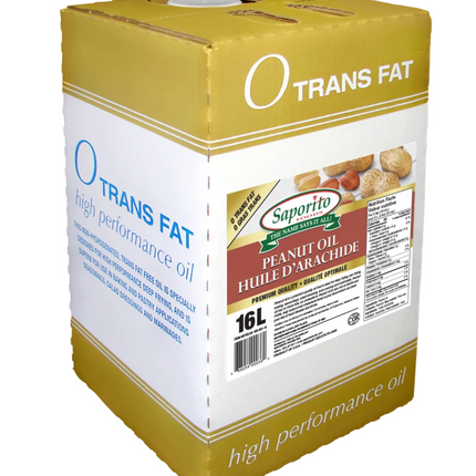 Saporito Peanut Oil 16 L