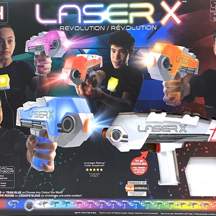 Laser X Revolution 4-pack