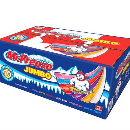 Mr. Freeze Freeze Pops 70 × 150 ml OPENED