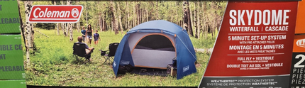 Coleman 8-person Skydome USED
