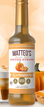Matteo’s Sugar Free Pumpkin Pie, 750mL