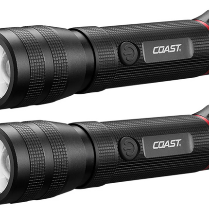 COAST 3,500 Lumen Hybrid Flashlight, 2-pack