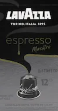 Lavazza Espresso Maestro Ristretto Dark Roast Coffee Capsules