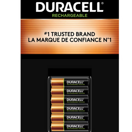 Duracell Rechargeable AAA Batteries 6 Ct