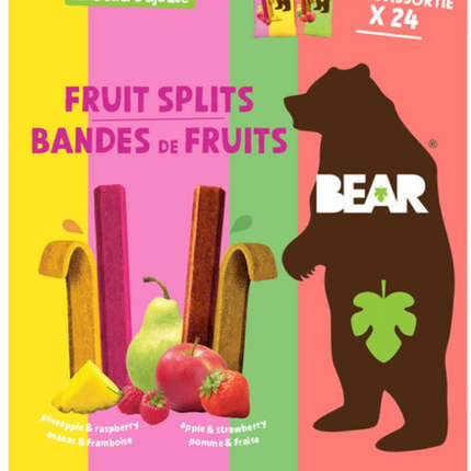 BEAR Fruit Splits, Variety Pack 19-15