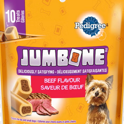 Pedigree Jumbone Beef Flavour Mini Dog Treats, 180g