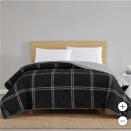 Down Alternative Blanket Black Queen