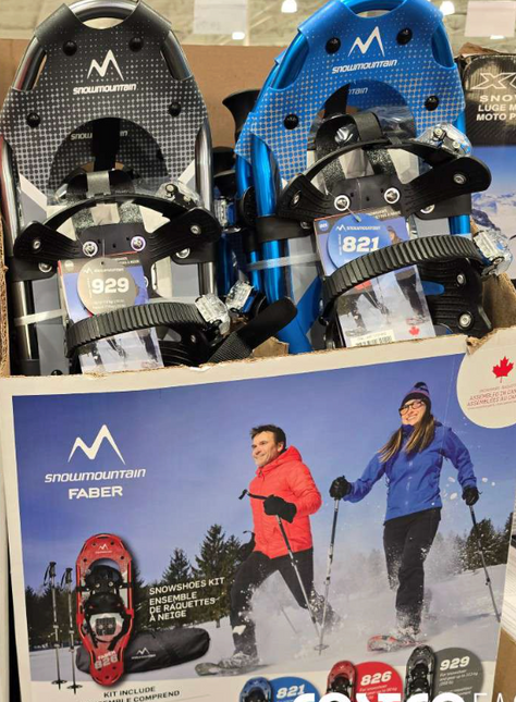 Faber snowshoes (821, 826, or 929)