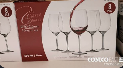 King Crystal 7-8-Pack Wine Glasses