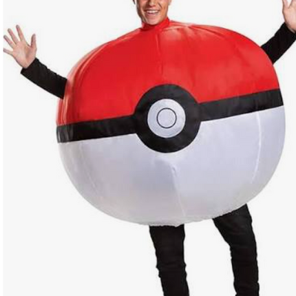 Pokémon Poké Ball Costume OPEN