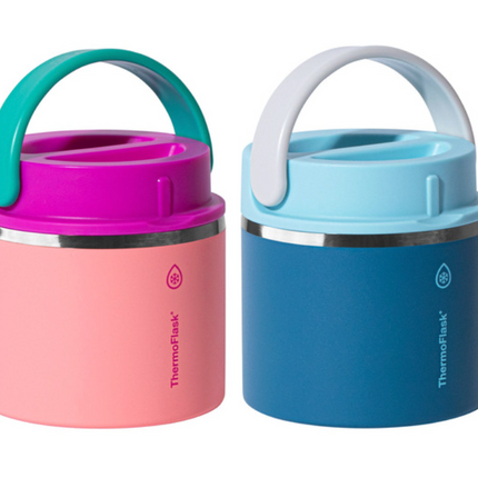 ThermoFlask 20 oz Insulated Food Jar, 2-pack DAMAGE