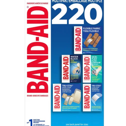 Band-aid Multipak, 220-count