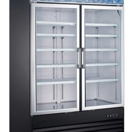 Eurodib 53 in 44 cu ft 2-door Merchandiser