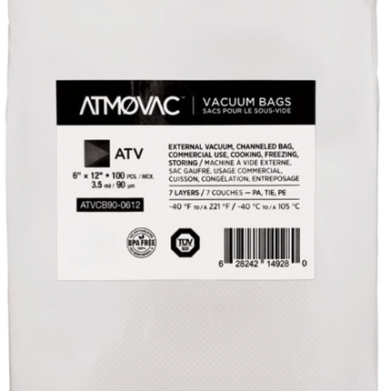 Atmovac Vacuum Sealing Bags, 10x14"