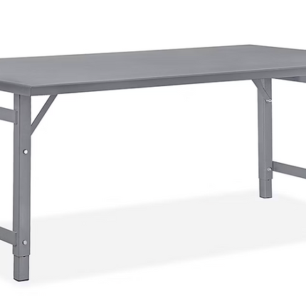 Steel Assembly Table without Bottom Shelf - 72 x 48"