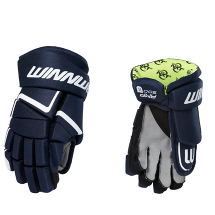 Winnwell Hockey Gloves Worn