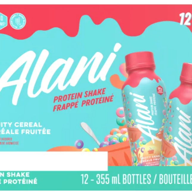 Alani Nu Protein Shake Fruity Cereal 6 x 355 mL