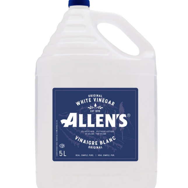 Allen's White Vinegar, 2 x 5 L
