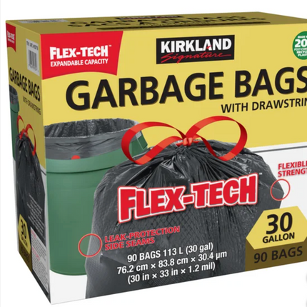 KS Garbage Bags, 90-pack