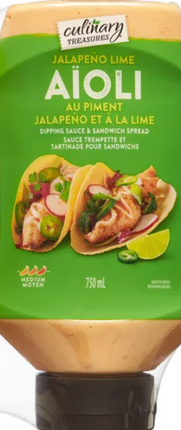 Culinary Treasures Jalapeno Lime  750ml