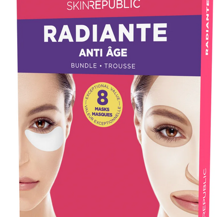 Skin Republic Radiant Anti-Aging Kit 6-8 Count