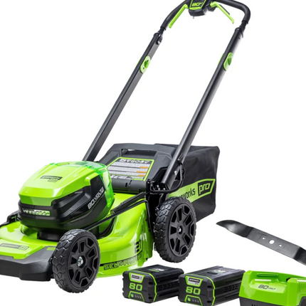 Greenworks 80V 21" Self-Propelled Lawn Mower