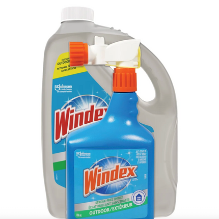 Windex Outdoor 950 mL + 3.8 L Refill