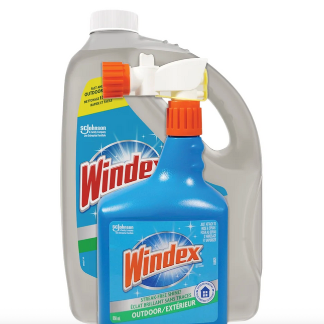 Windex Outdoor 950 mL + 3.8 L Refill