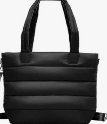 Lole Puffer Tote Bag BLACK