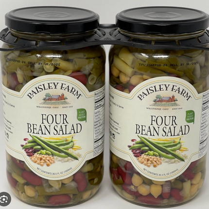 Paisley Farm Four Bean Salad Twin Pack