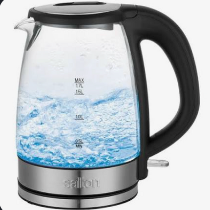 Salton Cordless Electric Glass Kettle USED