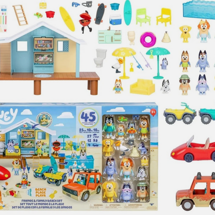 Bluey S11 Friends & Family Beach Set