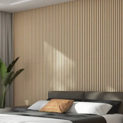 Artika Sonofold Slatted Wall Panels 4x2 OAK