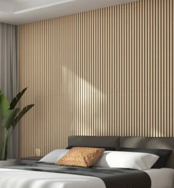 Artika Sonofold Slatted Wall Panels 4x2 OAK