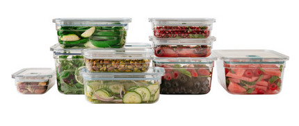 18-Piece Pullbox Food Storage Set