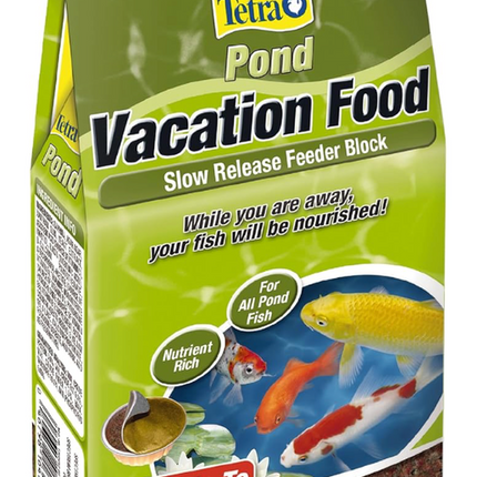 Tetra Pond Vacation Fish Food, 7 Day Slow Release Feeder Block