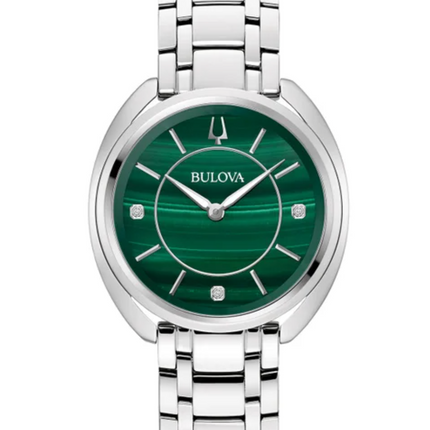 Bulova Duality Green Dial Women's Watch